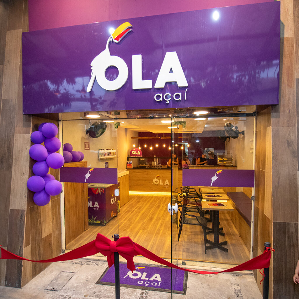 Fachada Ola Açaí Barra da Tijuca